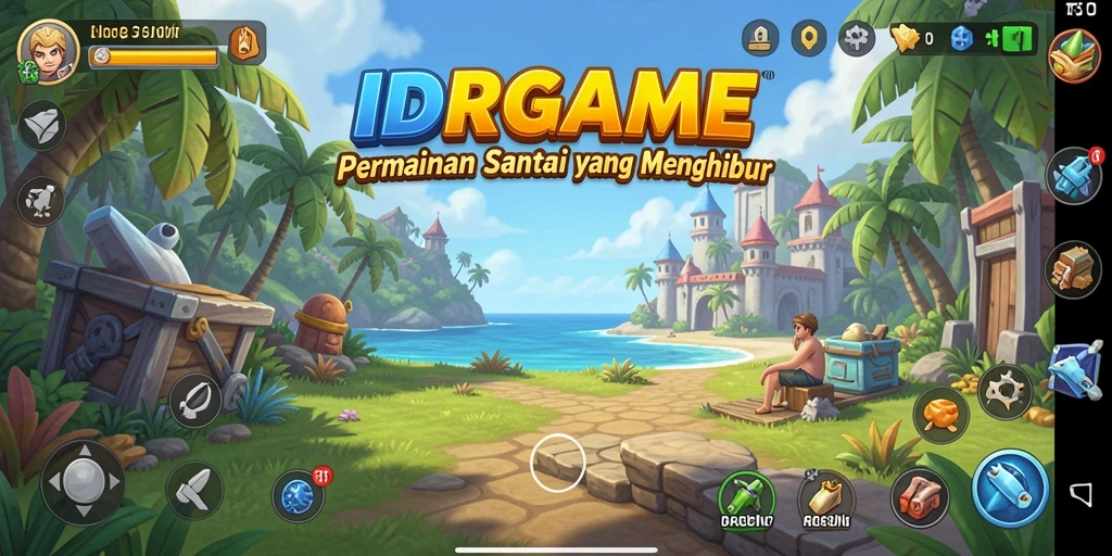 Gambaran gameplay IDRGAME yang menarik dan menghibur.