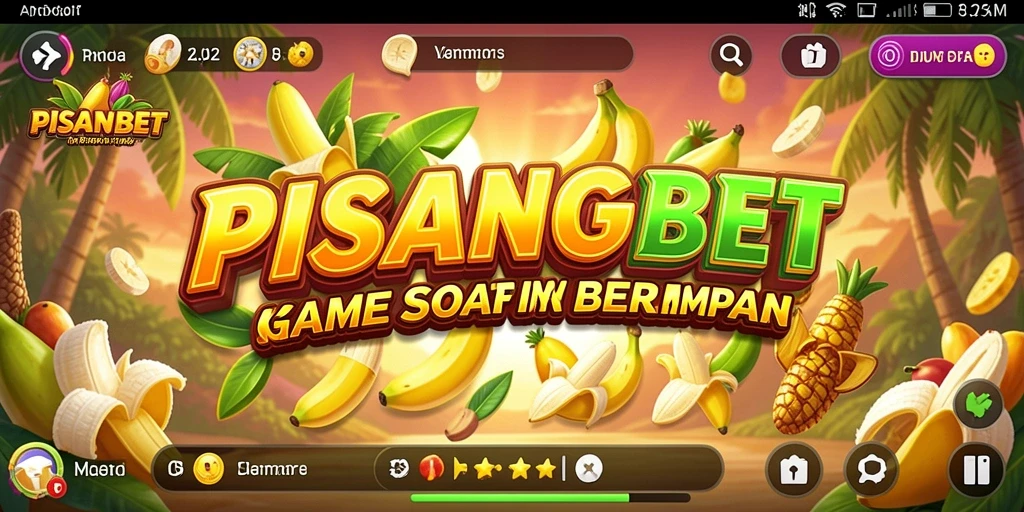 Tampilan menarik dari permainan Slot PISANGBET yang menghibur.